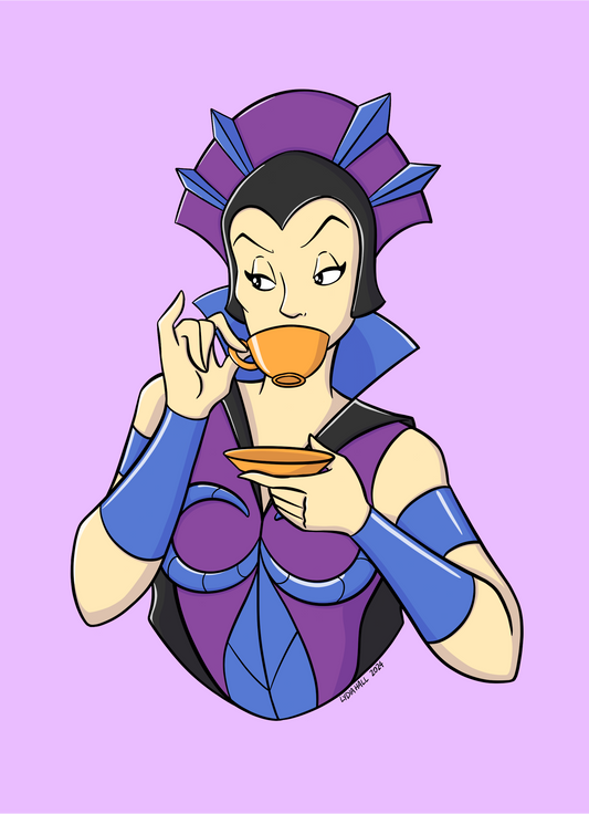 Teavil-lyn - Art Print