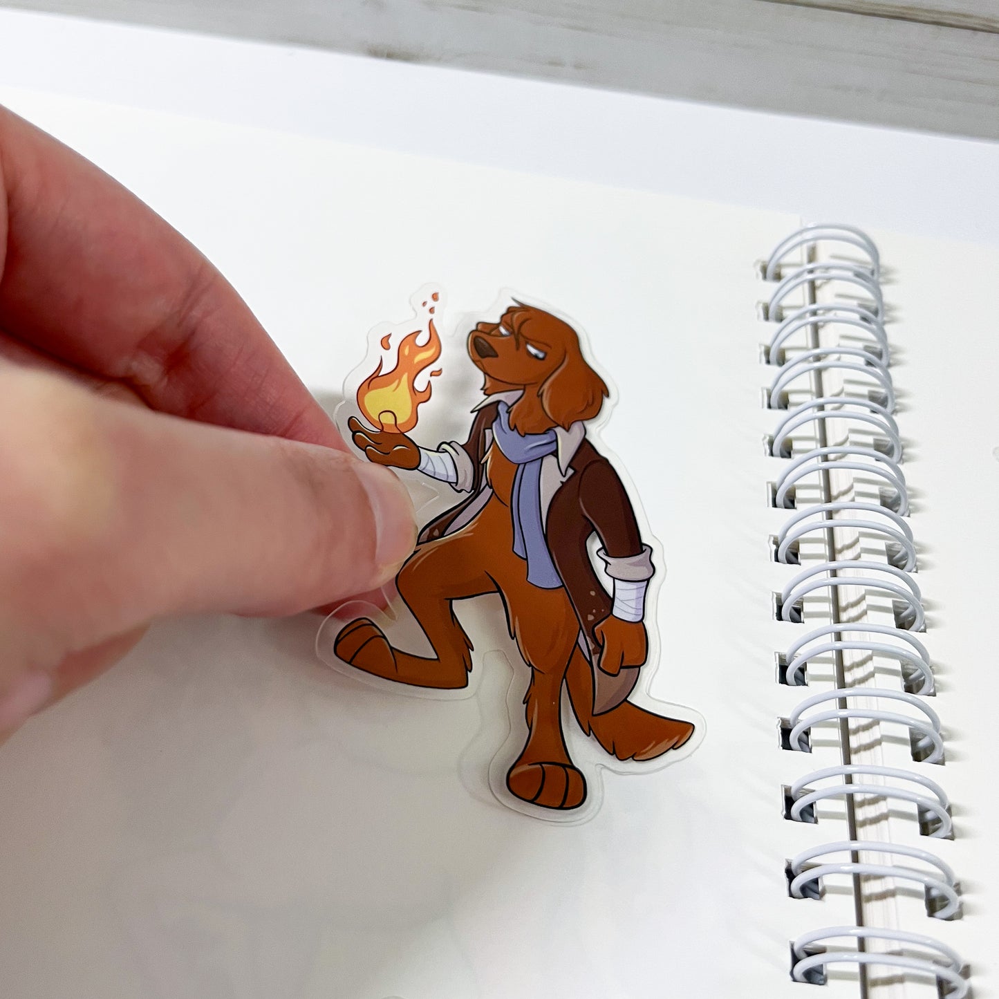Mighty K-Nein: Caleb Vinyl Sticker