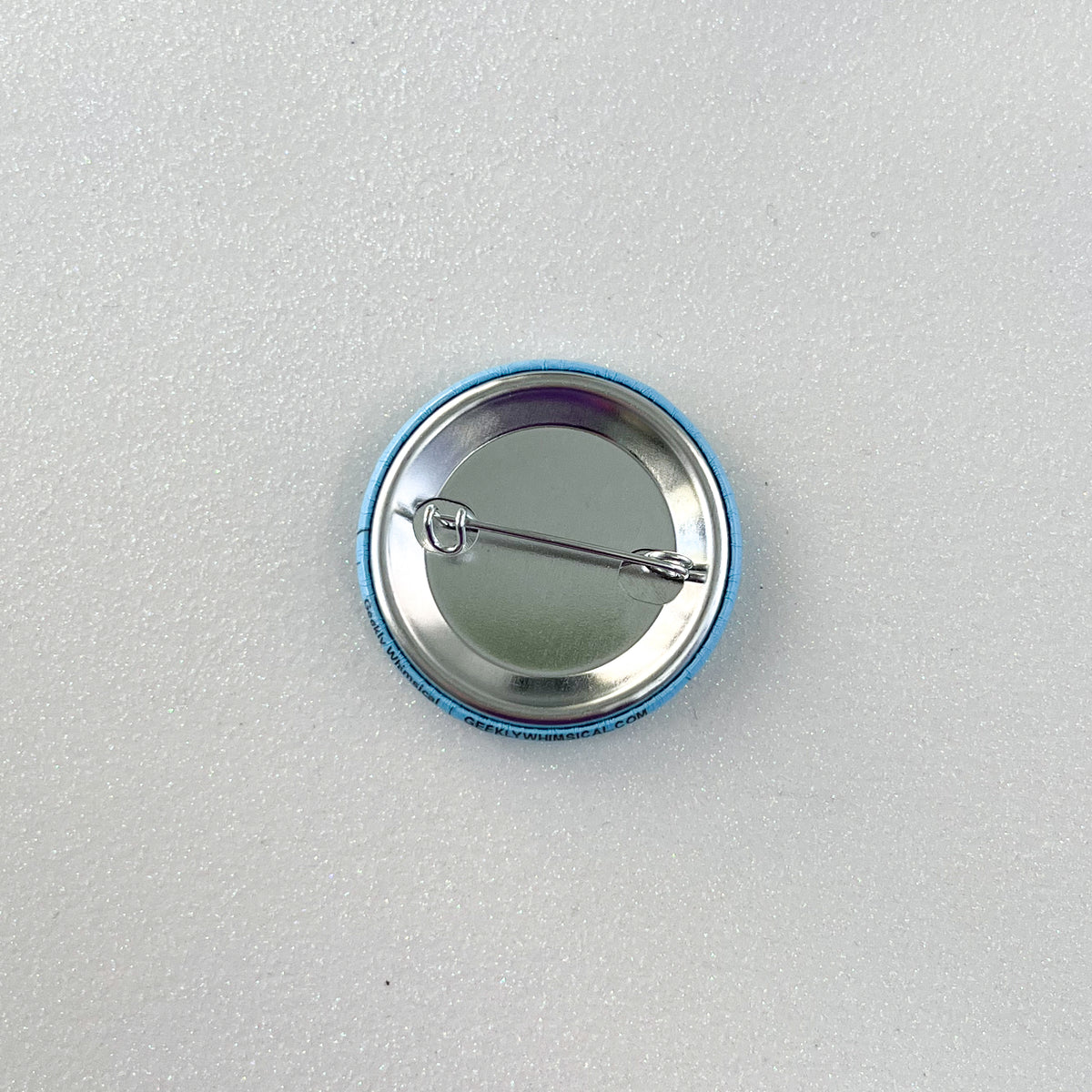 Orange Tabby Cat Button