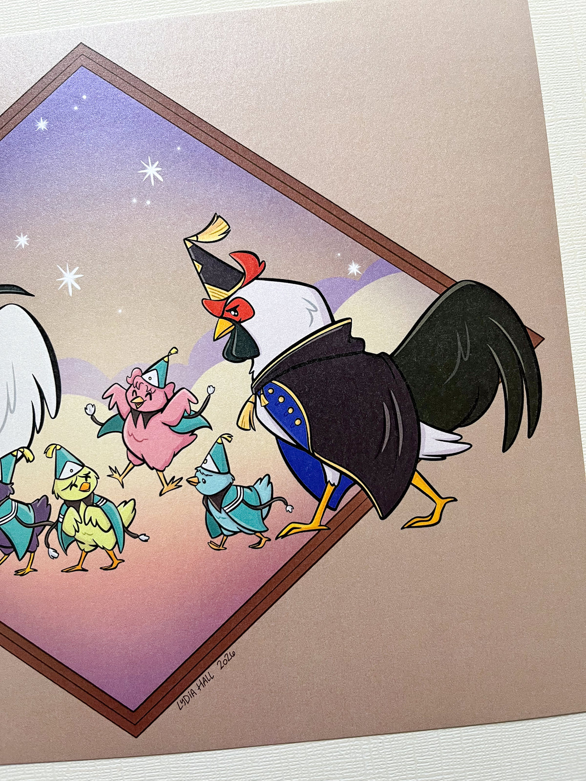 Qiflock Art Print