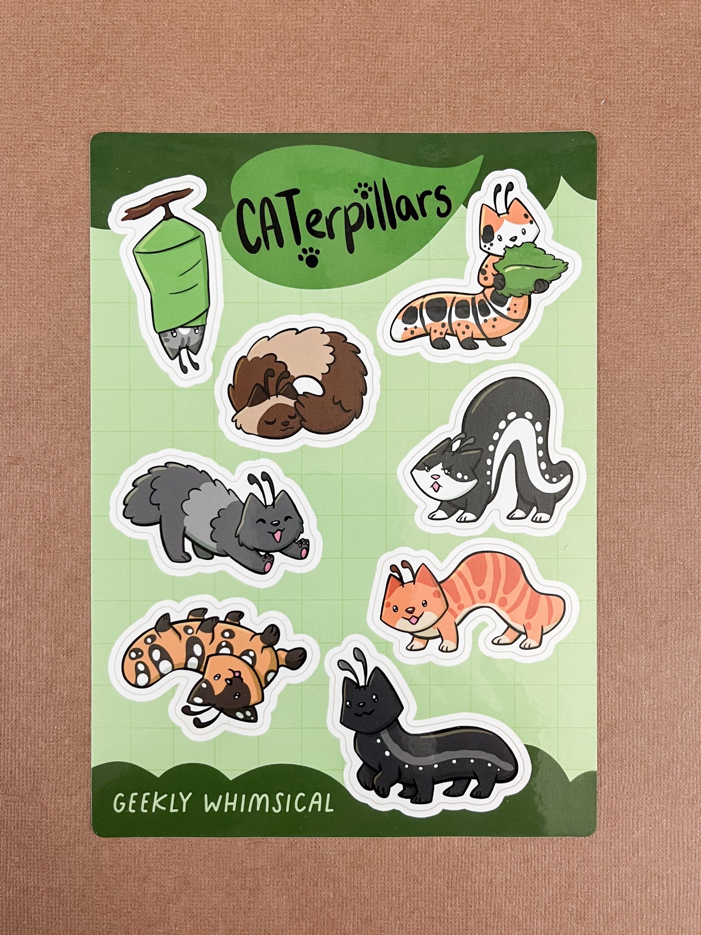 CATerpillars Sticker Sheets