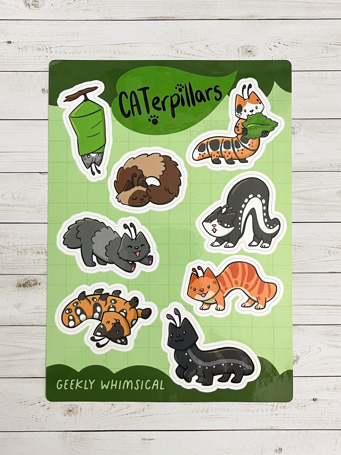CATerpillars Sticker Sheets