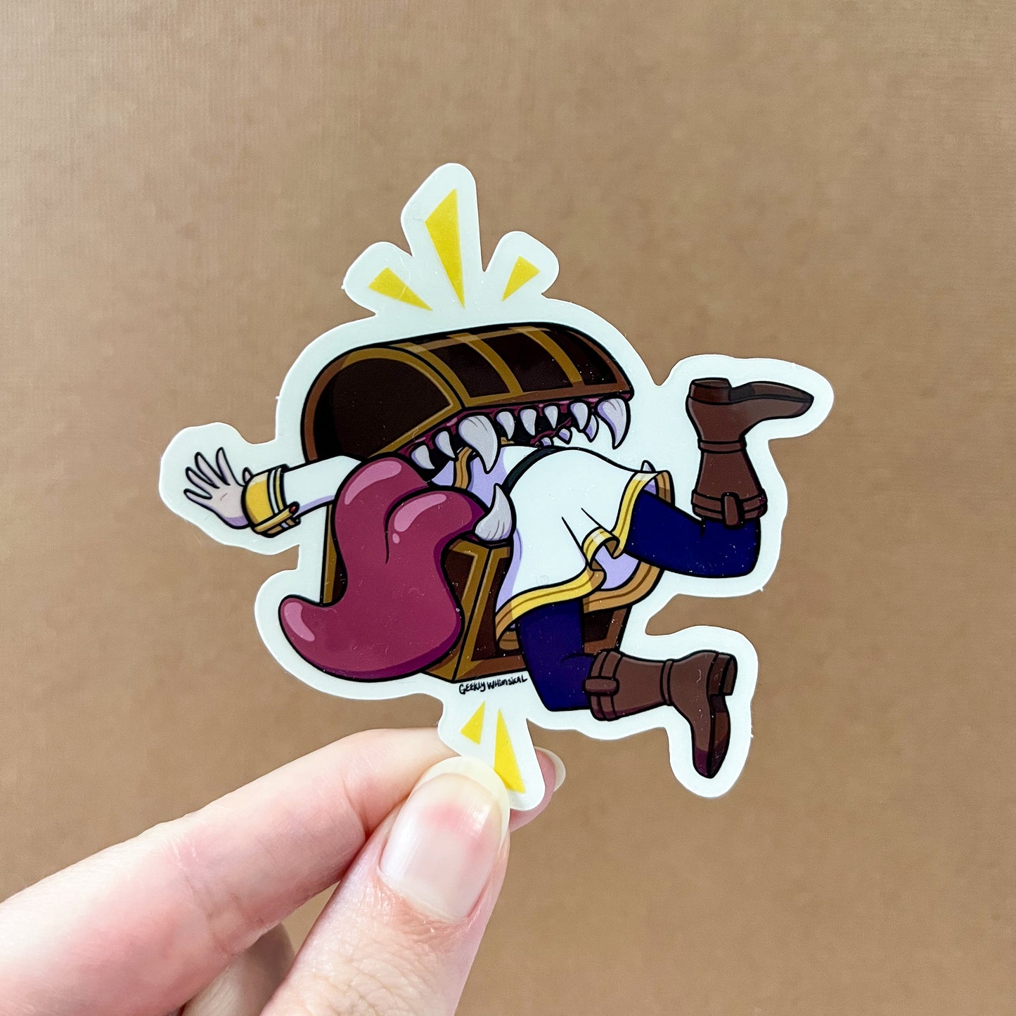 Frieren & Mimic Vinyl Sticker