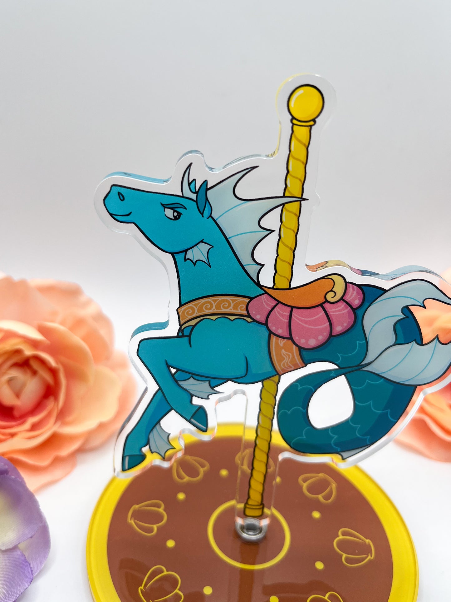 Mythical Carousel - Hippocampus Spinning Acrylic Standee