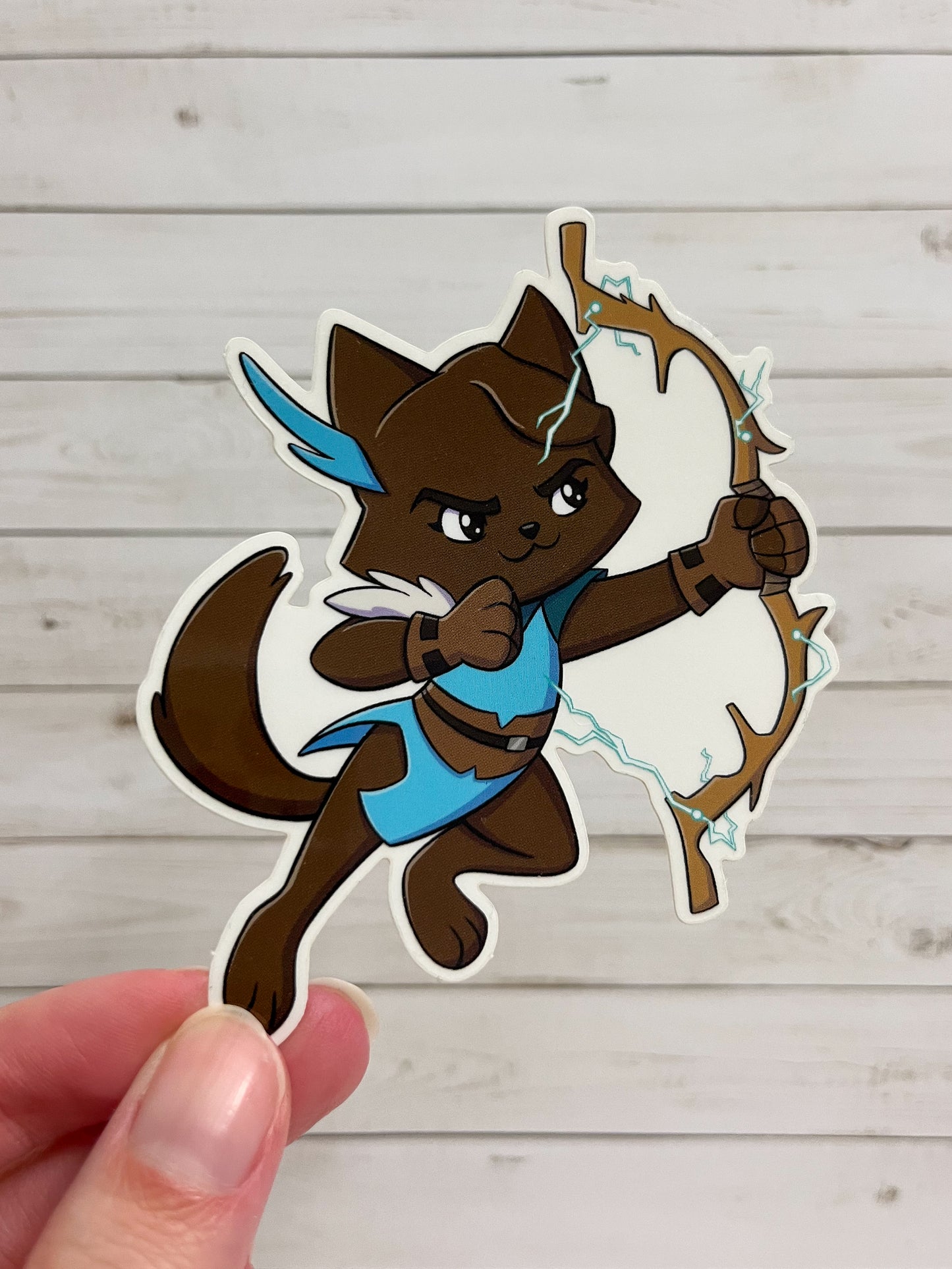 Vox Meowchina: Vex Vinyl Sticker