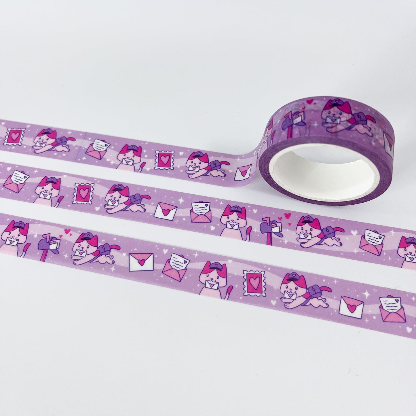 Valentine Kitty Washi Tape