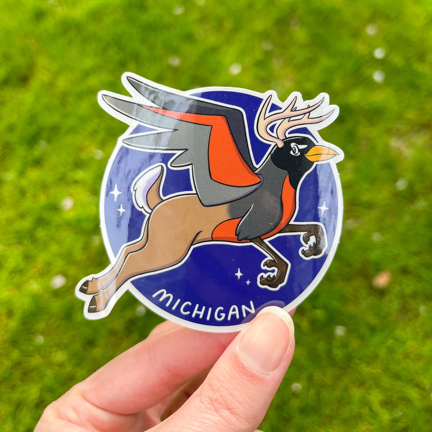 State Griffin: Michigan Vinyl Sticker