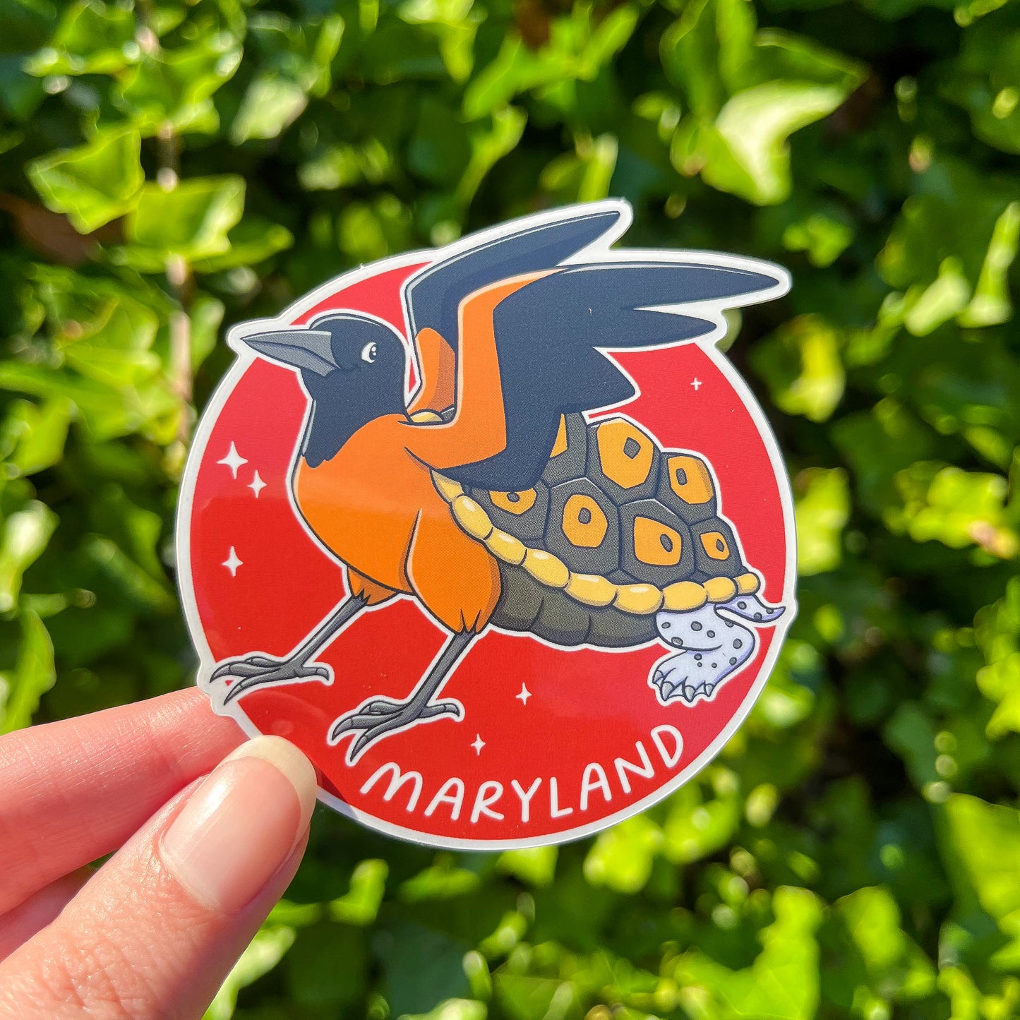 State Griffin: Maryland Vinyl Sticker