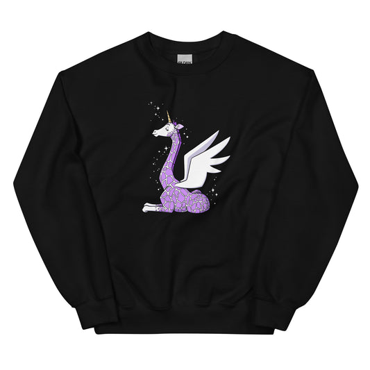 Giraffe Unicorn Unisex Sweatshirt