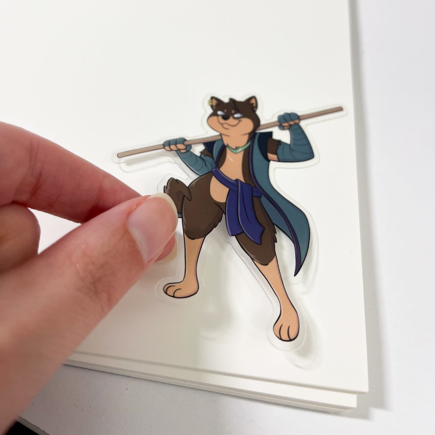 Mighty K-Nein: Beau Vinyl Sticker