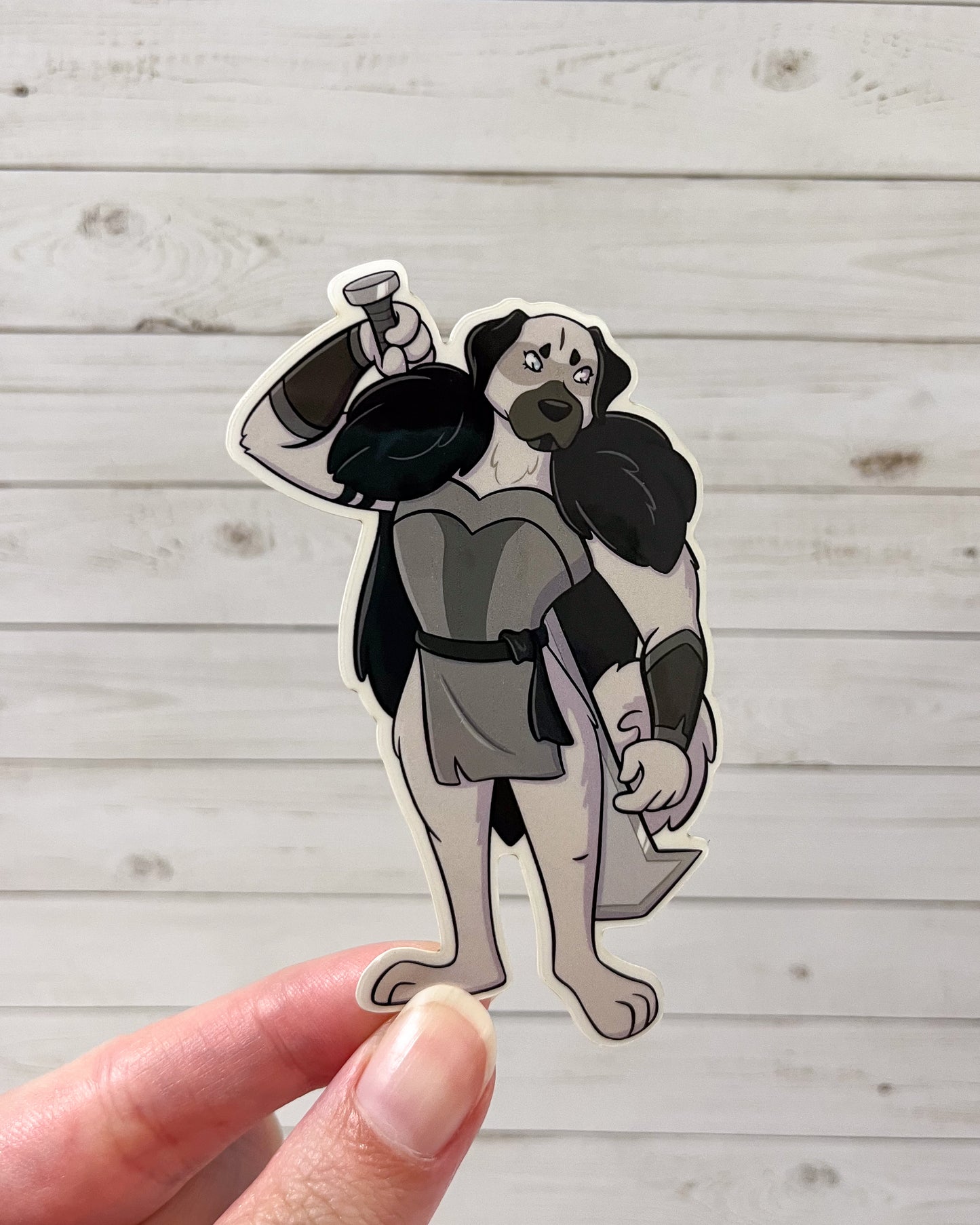 Mighty K-Nein: Yasha Vinyl Sticker