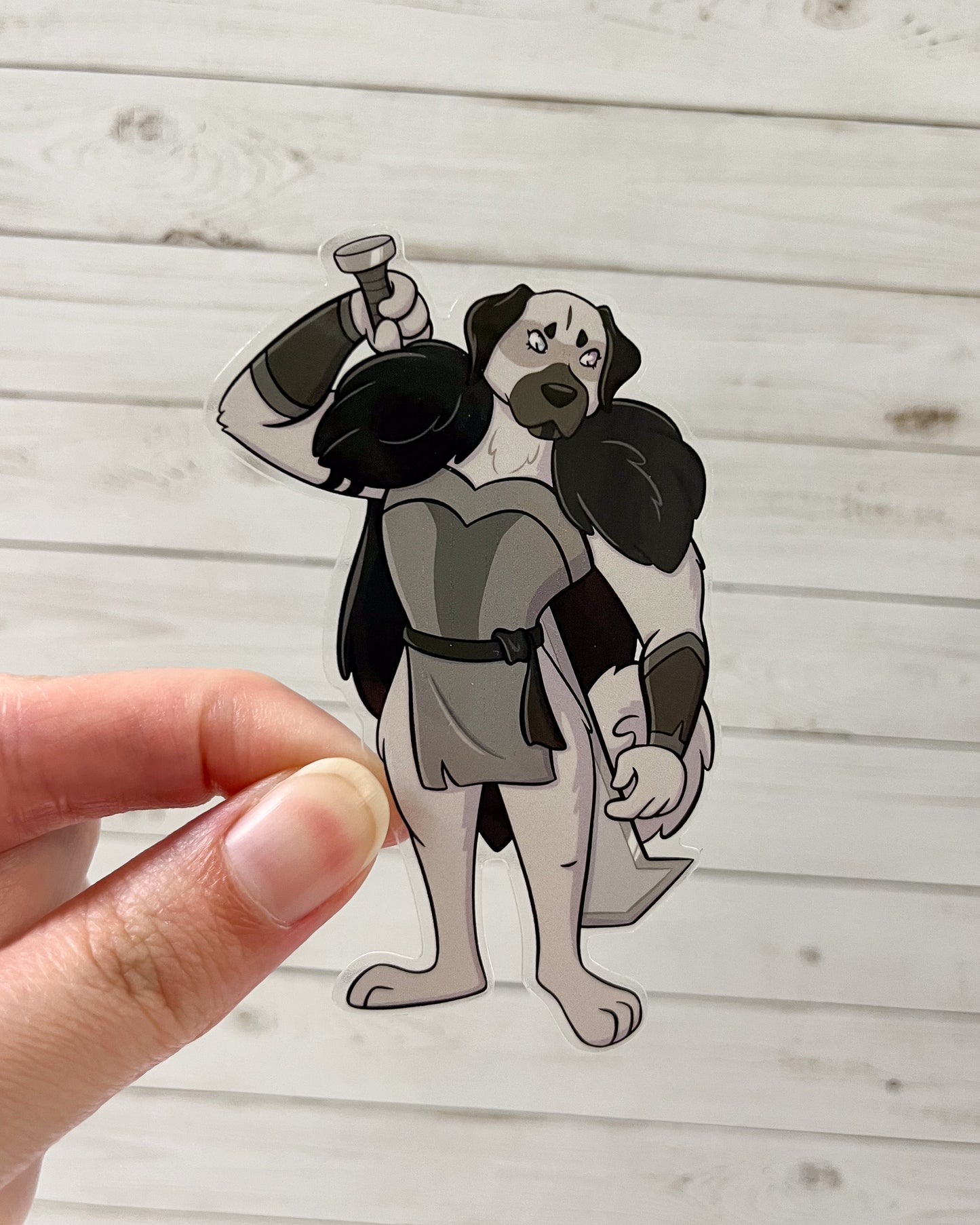 Mighty K-Nein: Yasha Vinyl Sticker