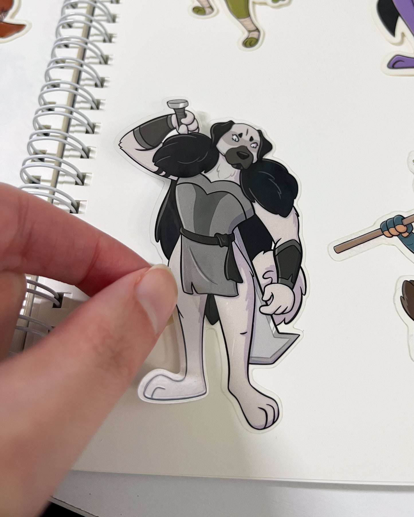 Mighty K-Nein: Yasha Vinyl Sticker