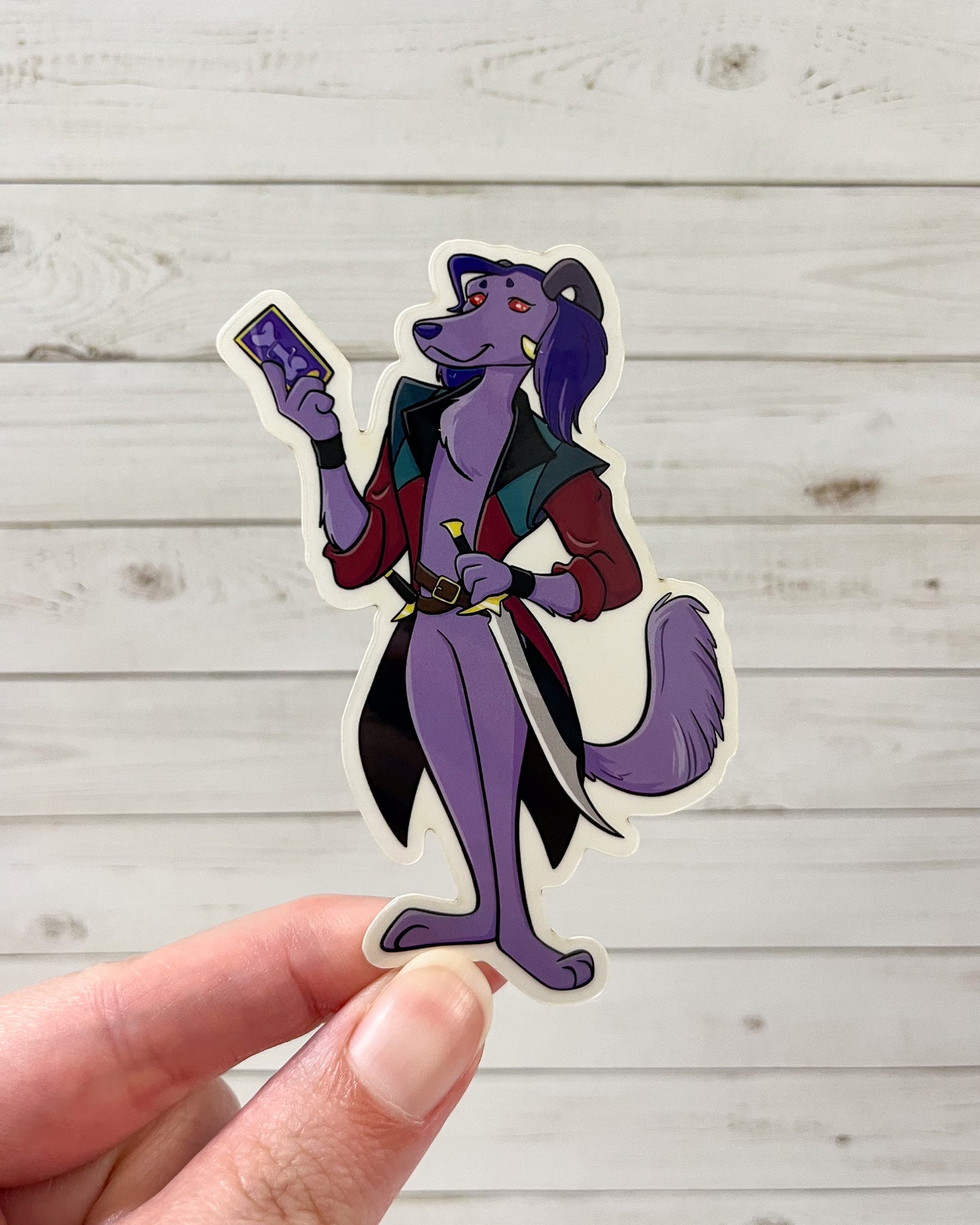 Mighty K-Nein: Mollymauk Vinyl Sticker