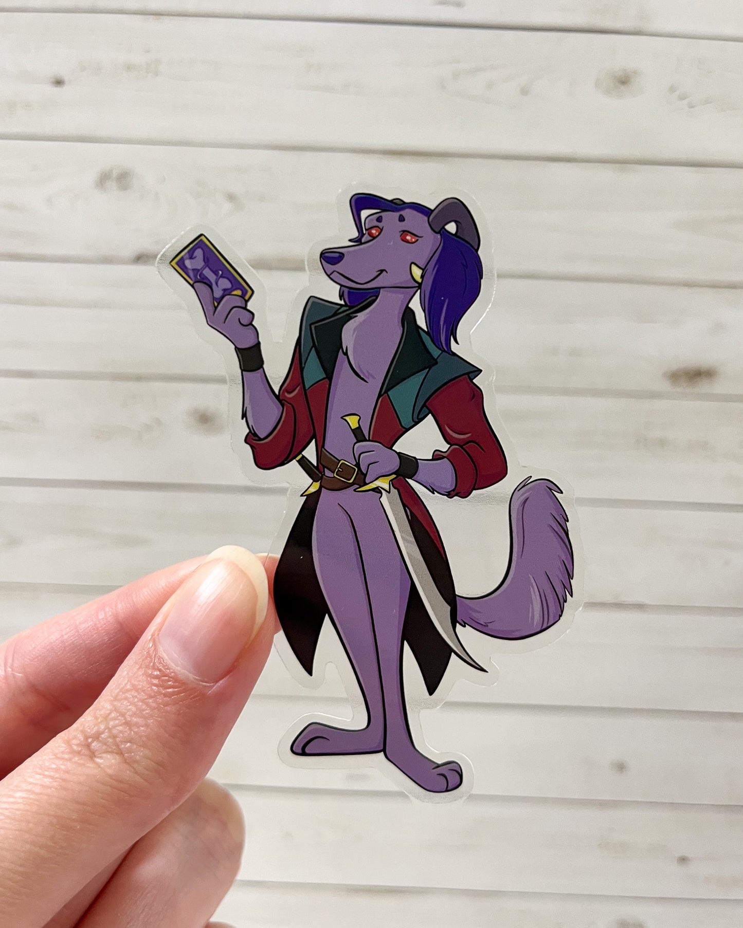 Mighty K-Nein: Mollymauk Vinyl Sticker