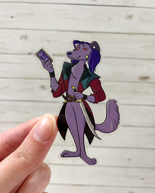 Mighty K-Nein: Mollymauk Vinyl Sticker