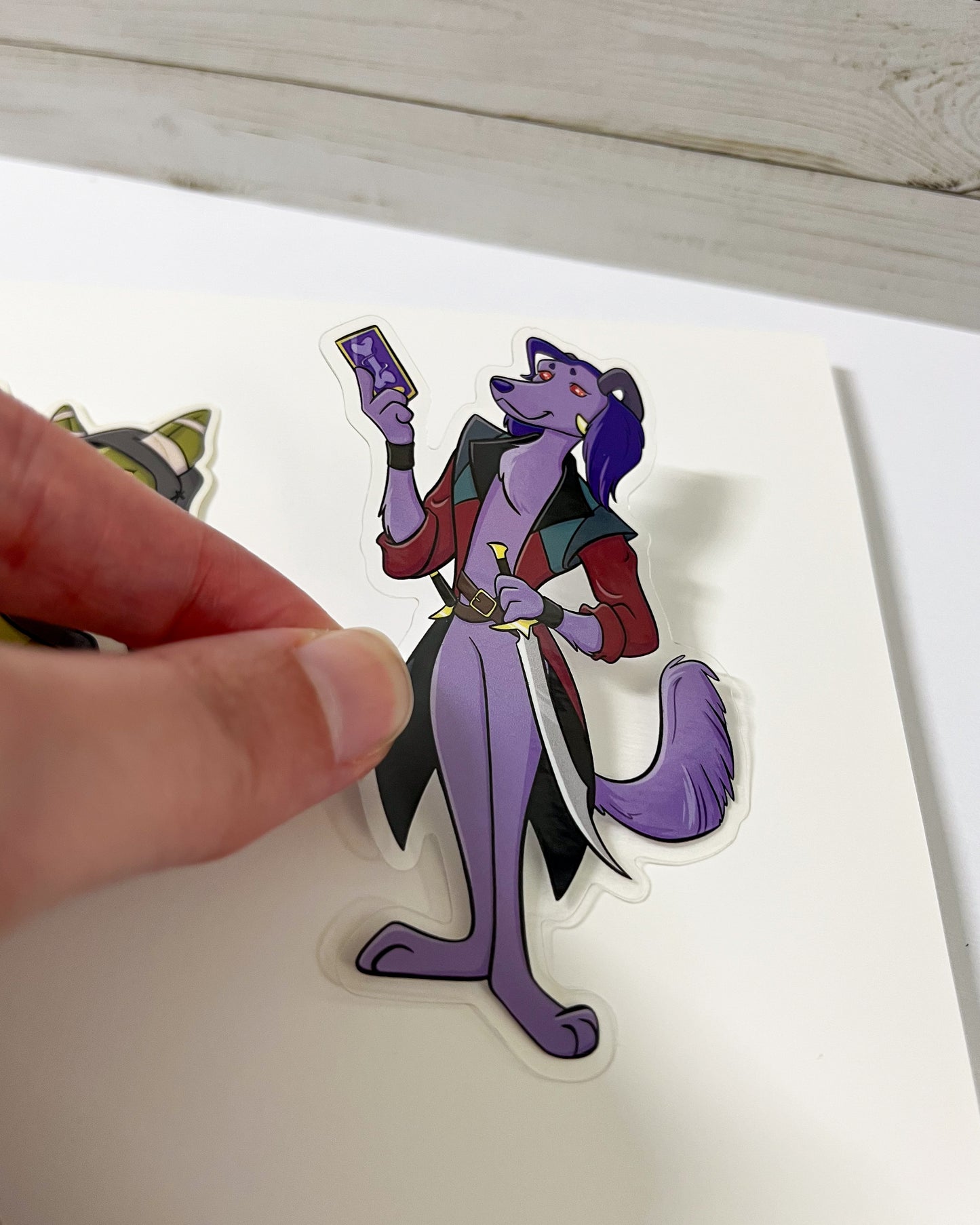 Mighty K-Nein: Mollymauk Vinyl Sticker