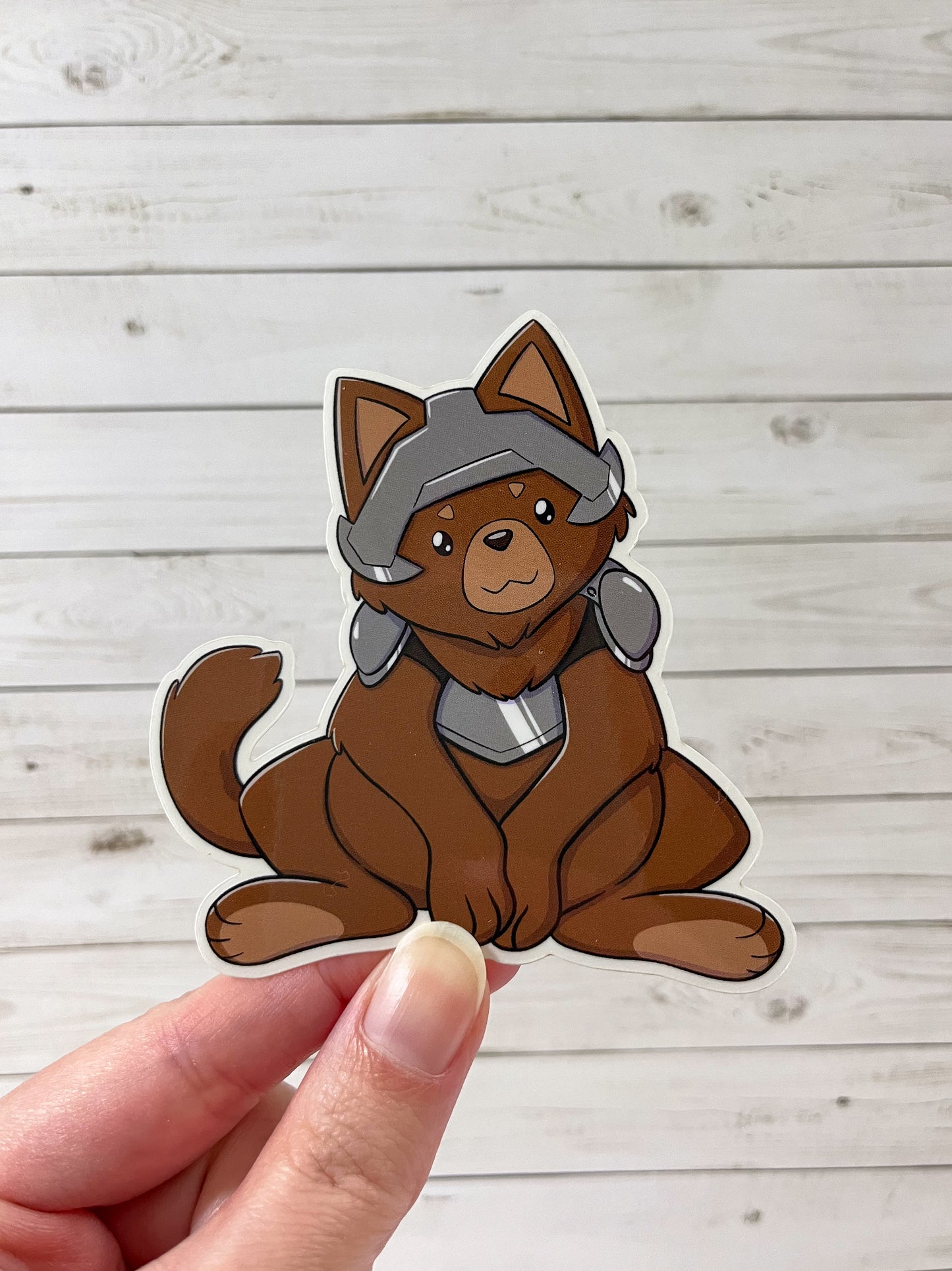 Vox Meowchina: Trinket Vinyl Sticker