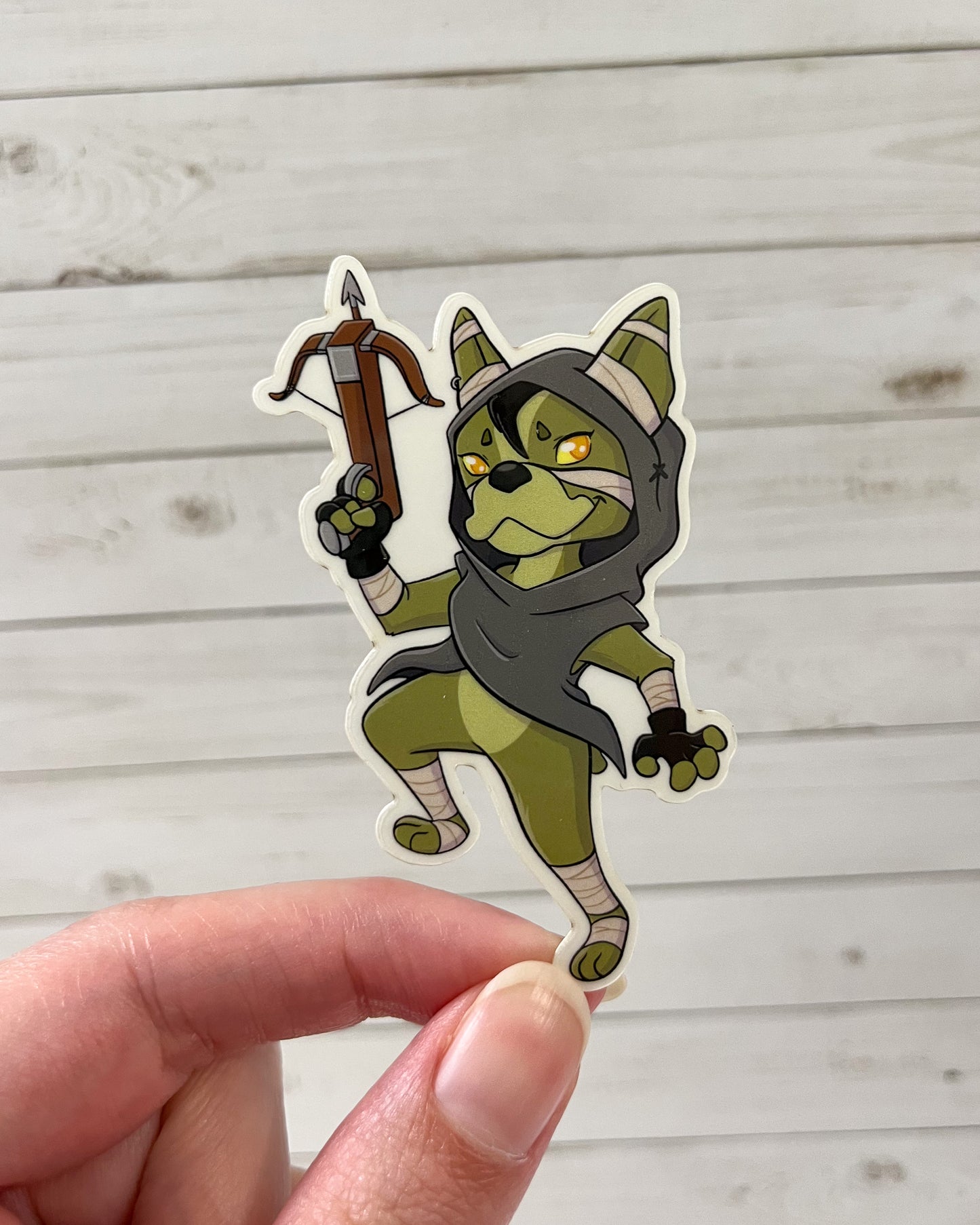 Mighty K-Nein: Nott Vinyl Sticker