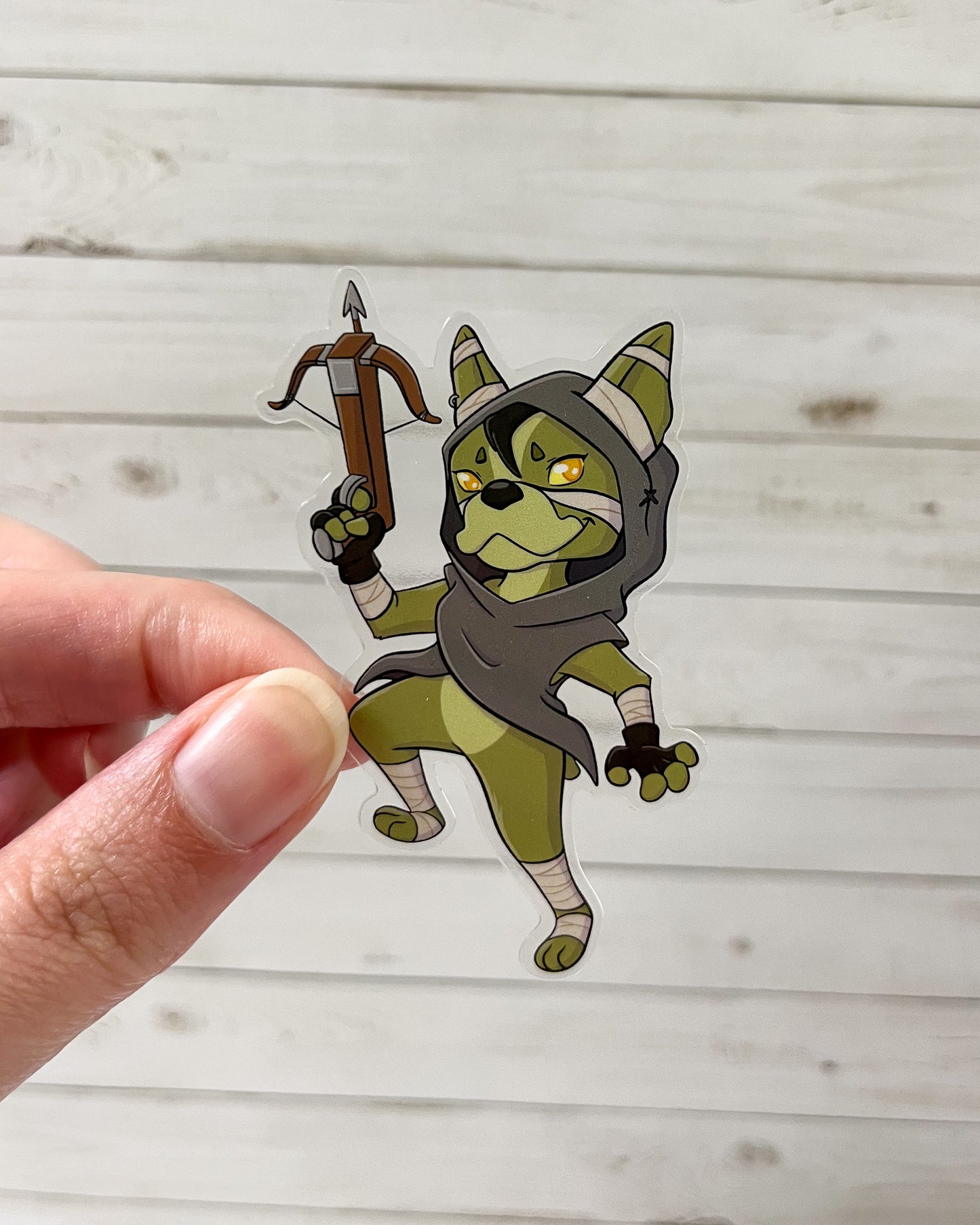 Mighty K-Nein: Nott Vinyl Sticker