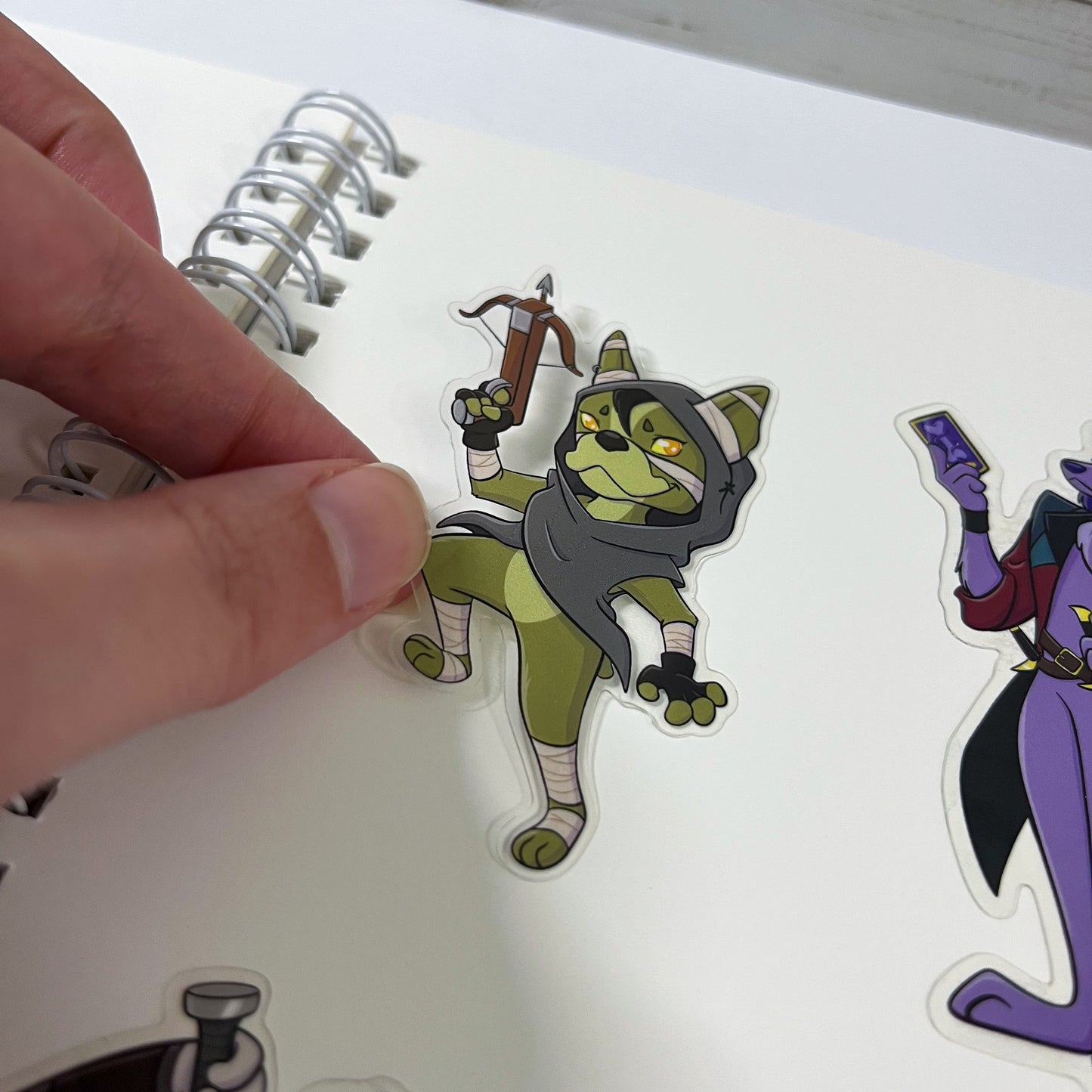 Mighty K-Nein: Nott Vinyl Sticker