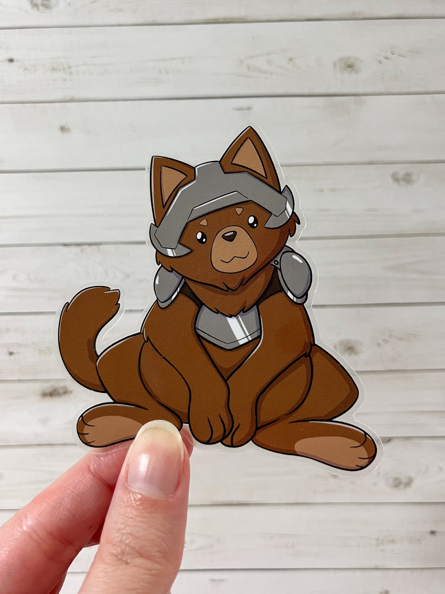 Vox Meowchina: Trinket Vinyl Sticker