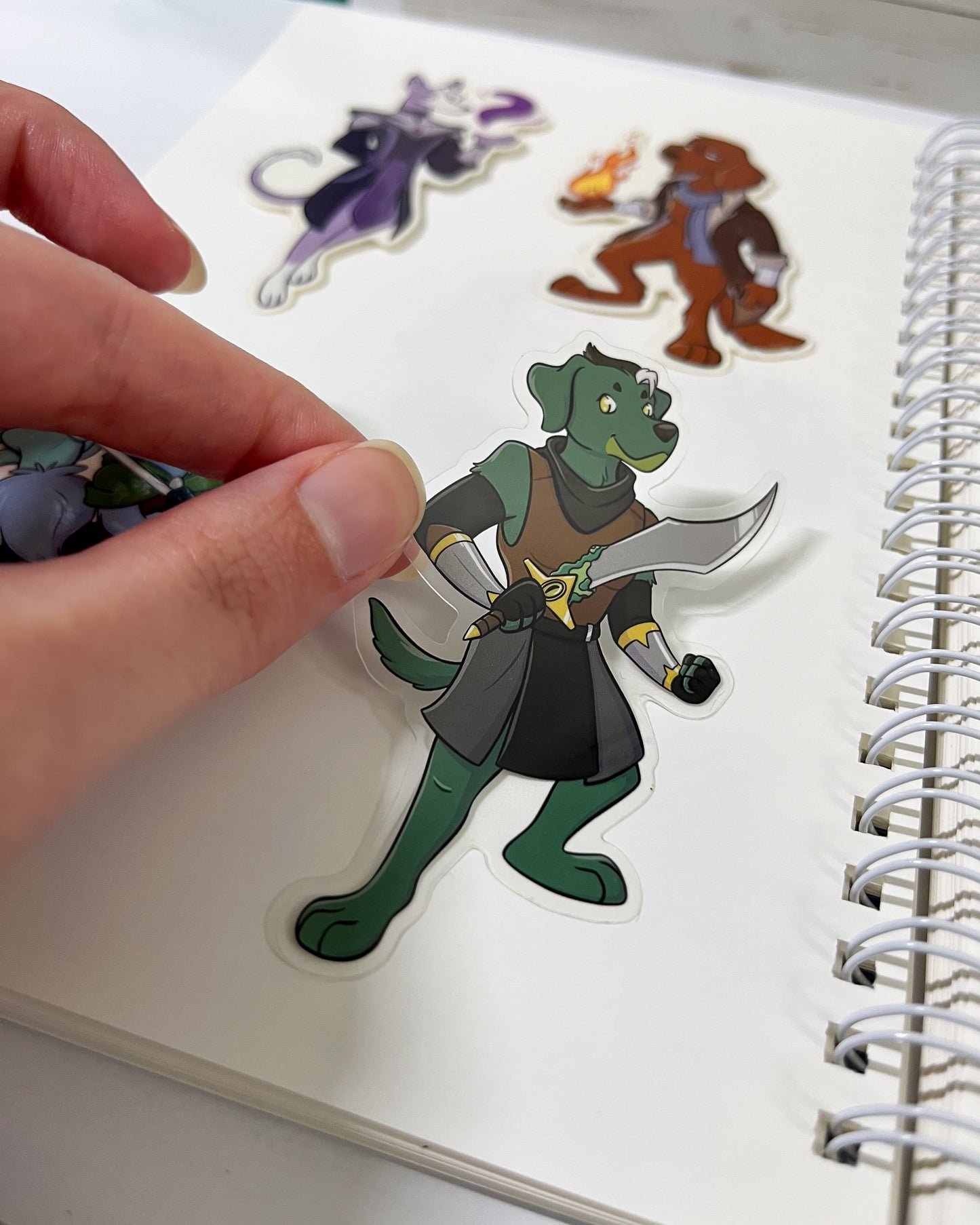 Mighty K-Nein: Fjord Vinyl Sticker