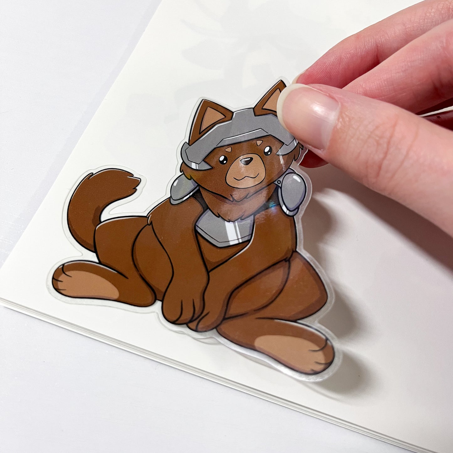 Vox Meowchina: Trinket Vinyl Sticker