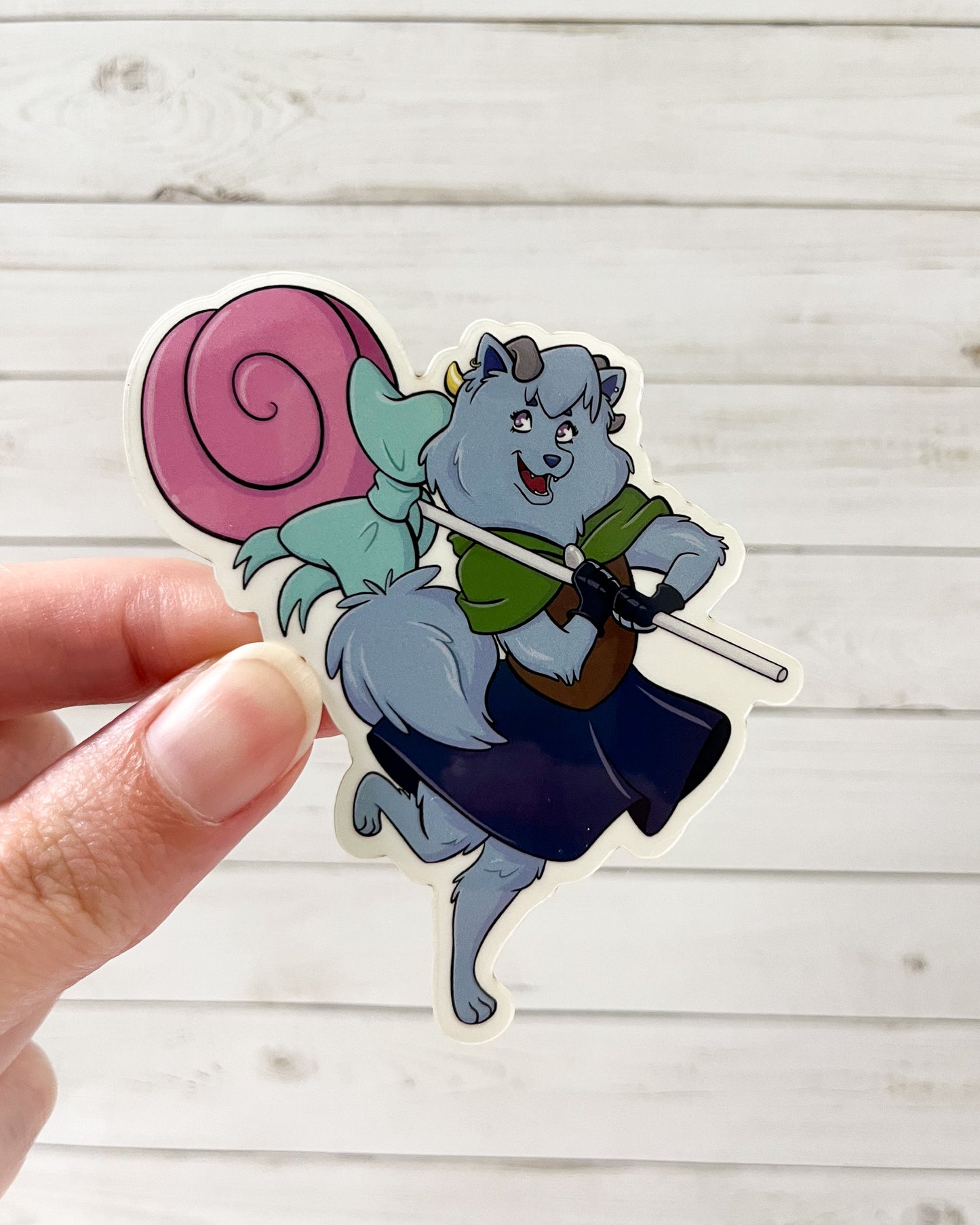 Mighty K-Nein: Jester Vinyl Sticker