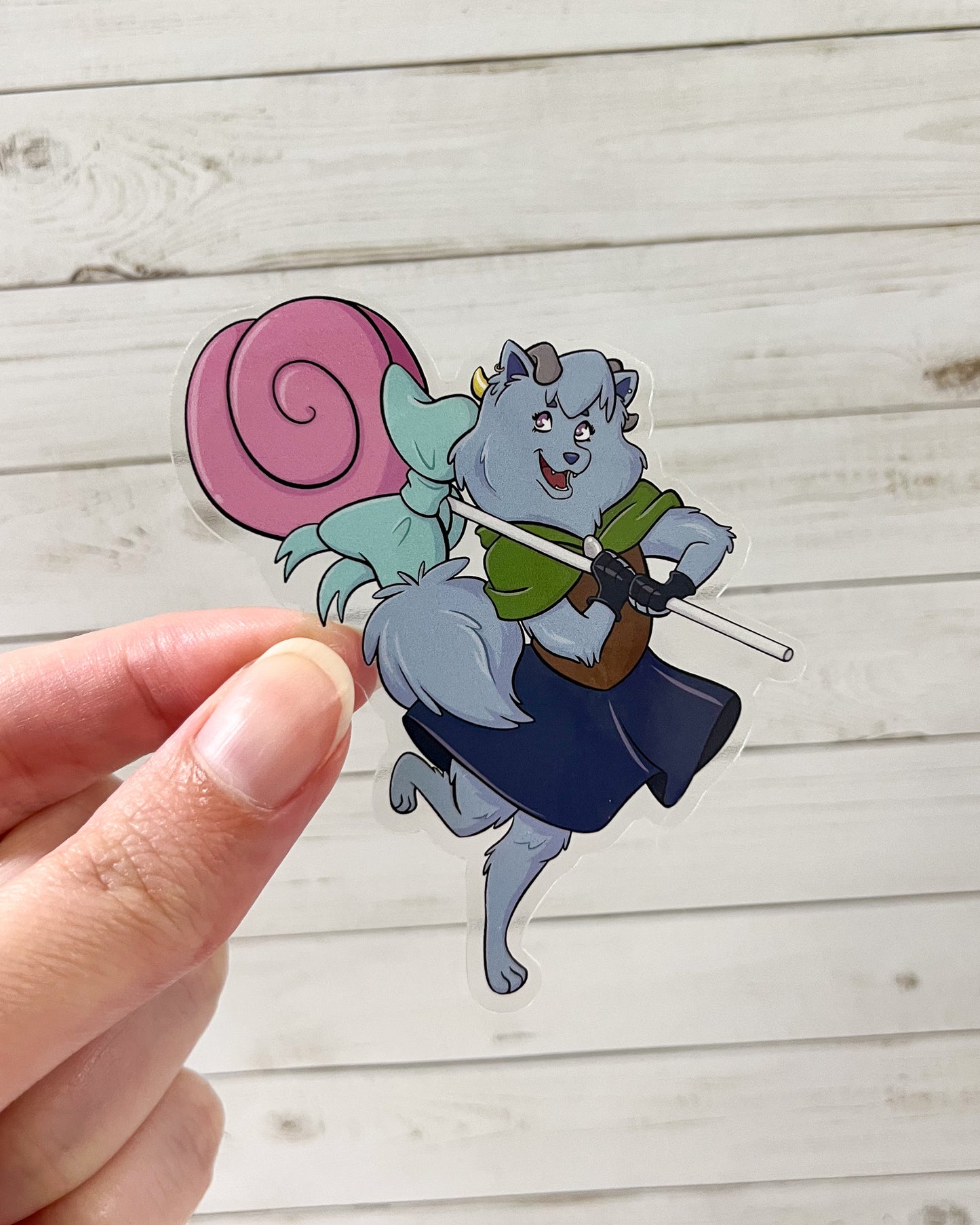 Mighty K-Nein: Jester Vinyl Sticker