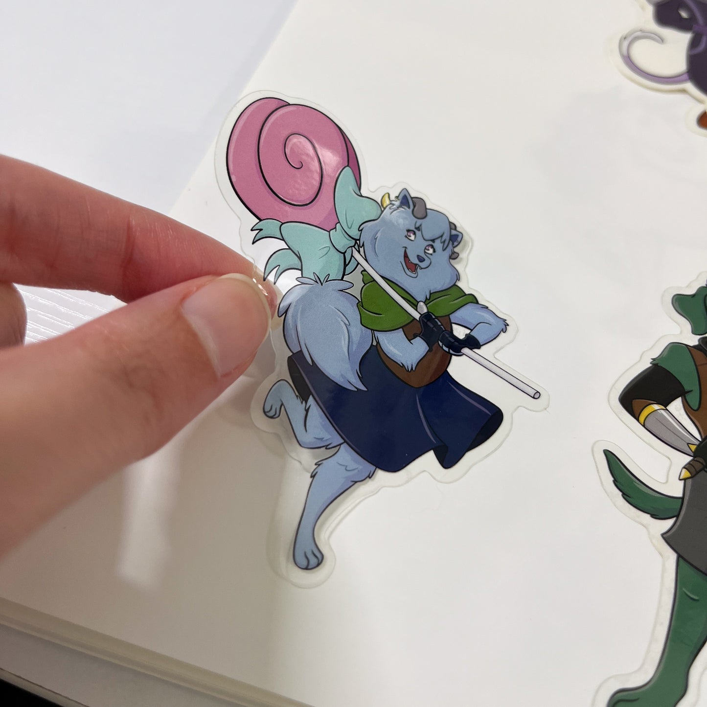 Mighty K-Nein: Jester Vinyl Sticker