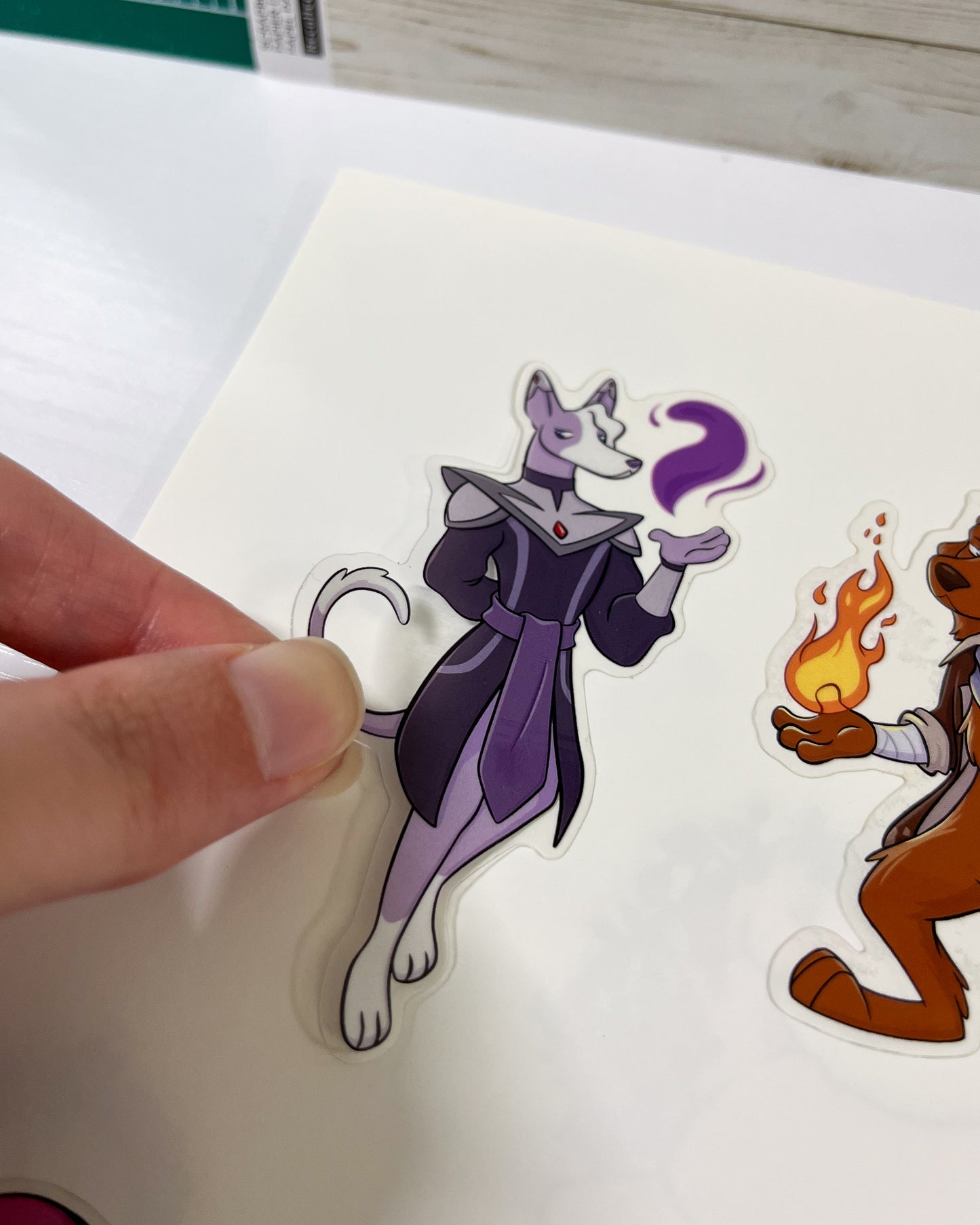 Mighty K-Nein: Essek Vinyl Sticker
