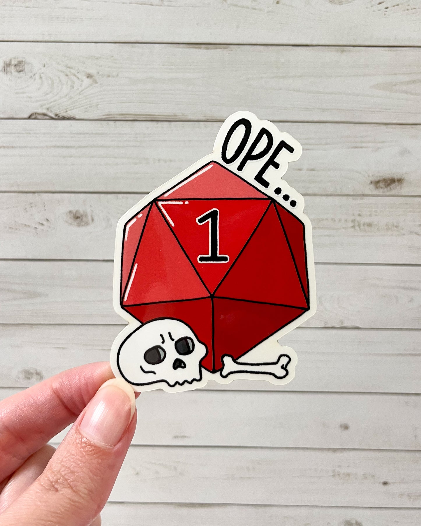 Ope Vinyl Sticker
