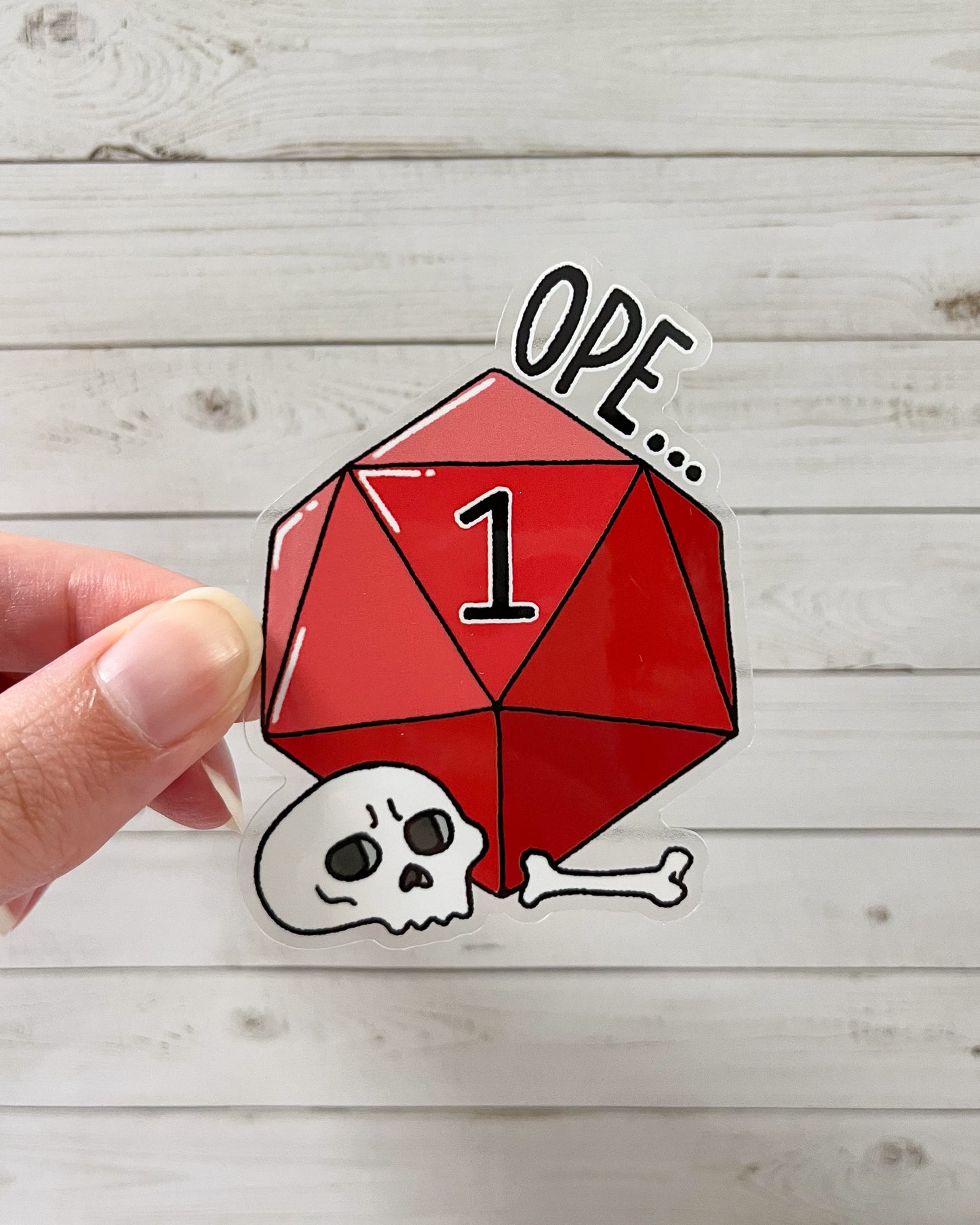 Ope Vinyl Sticker