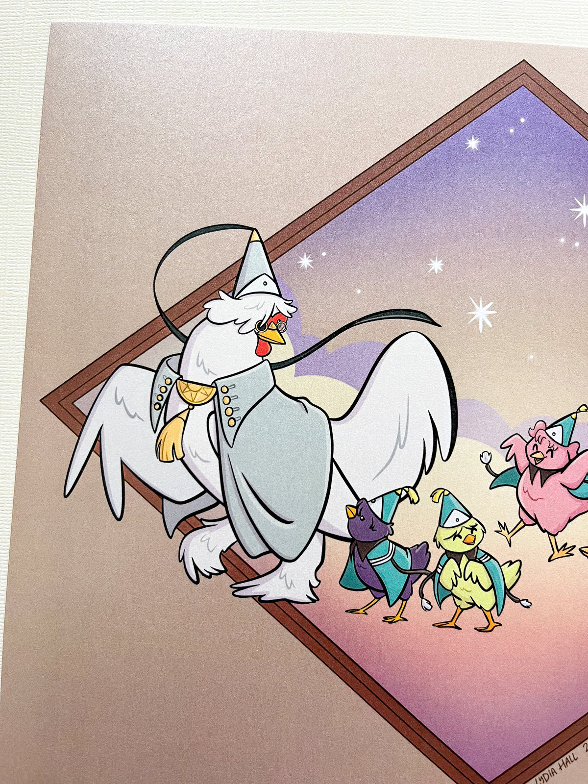 Qiflock Art Print