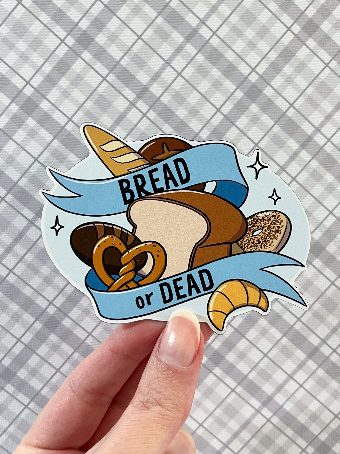 Bread or Dead Fridge Magnet