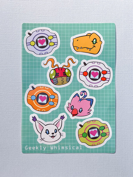 Digi Adventure Sticker Sheets