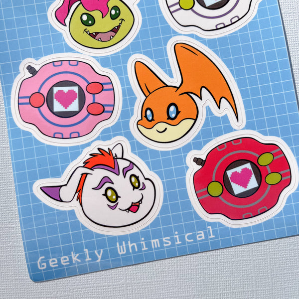 Digi Adventure Sticker Sheets