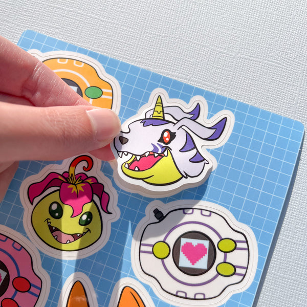 Digi Adventure Sticker Sheets