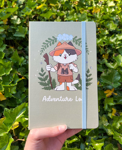 Adventure Cat Notebook