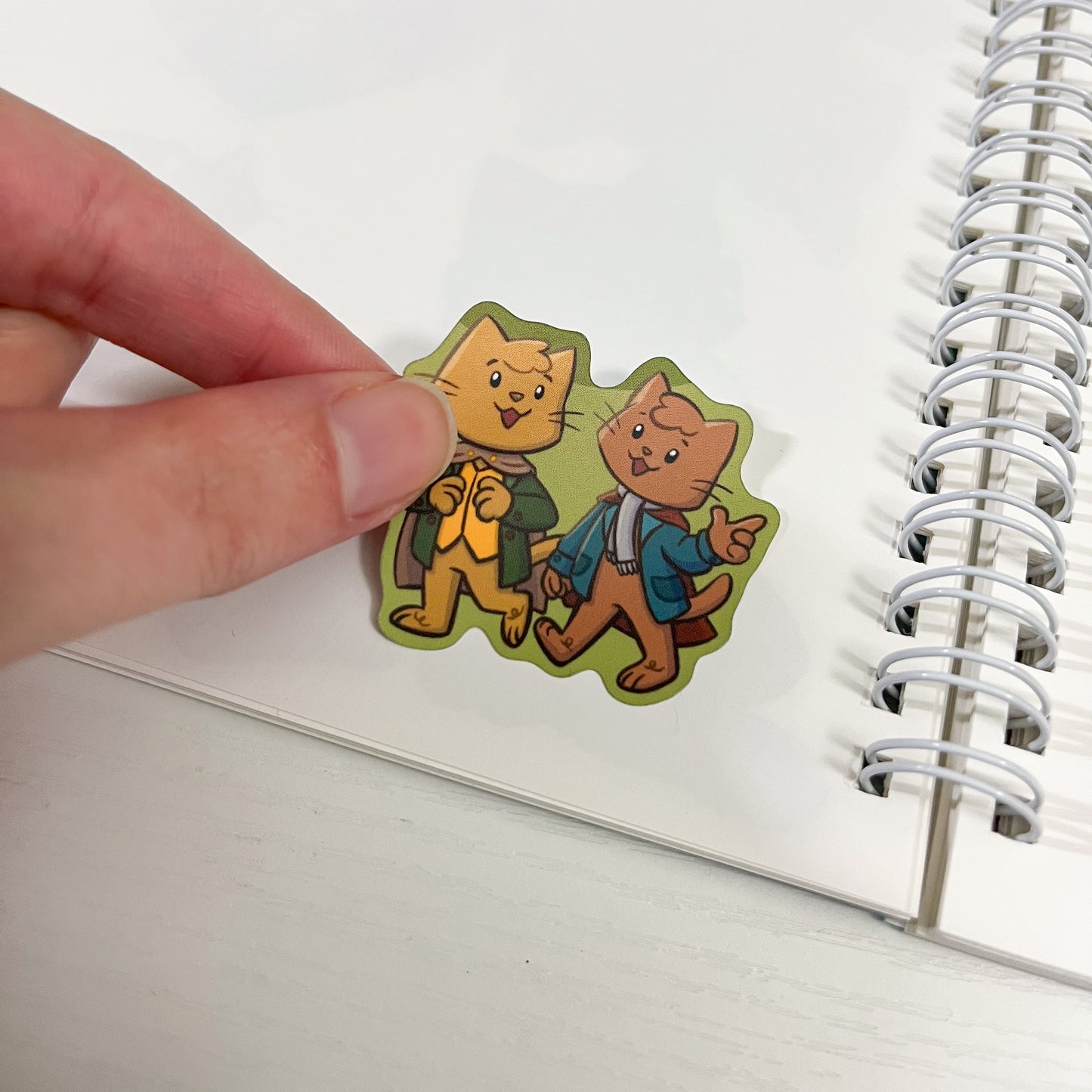 Fellowship of the Cats Sticker Sheet