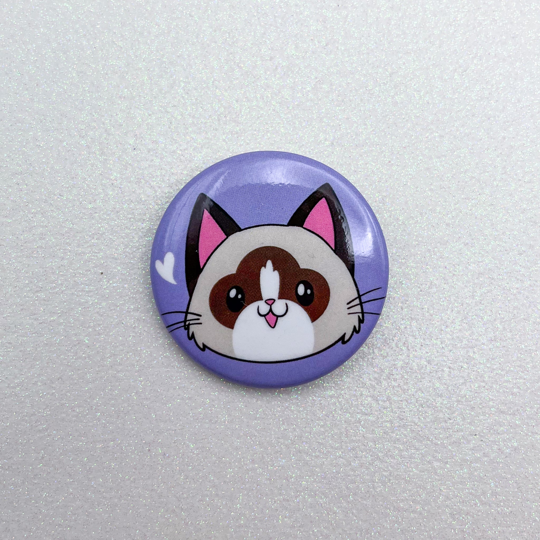 Ragdoll Cat Button