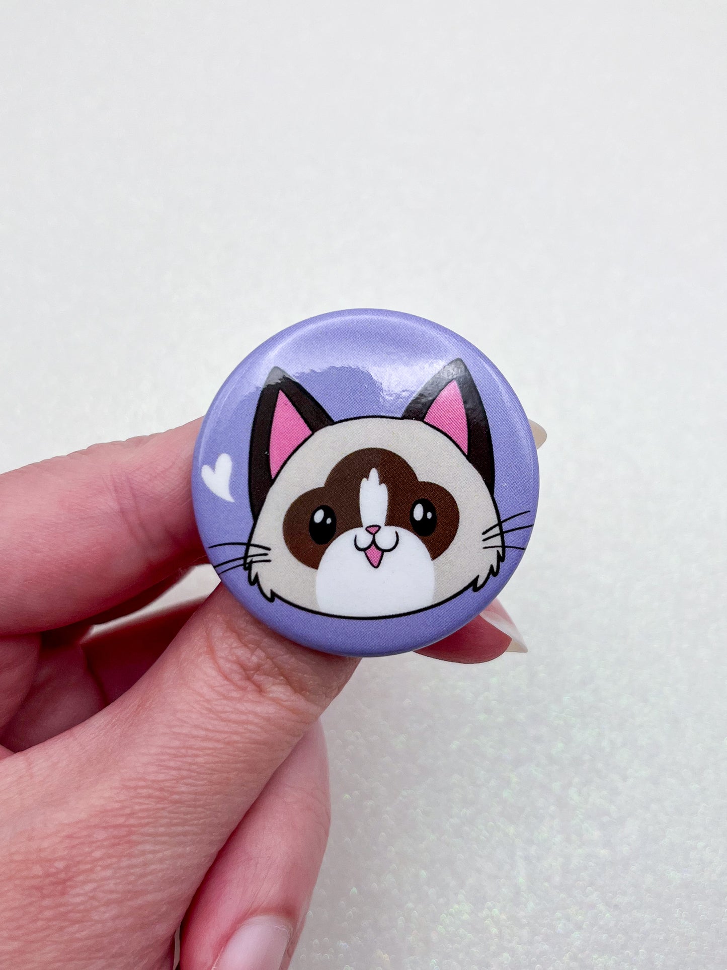 Ragdoll Cat Button