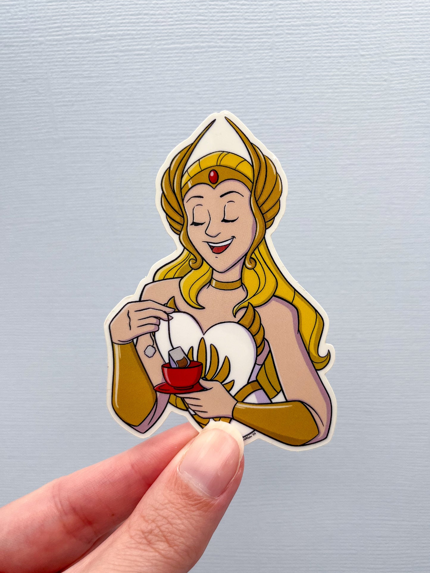 Tea-Ra Vinyl Sticker