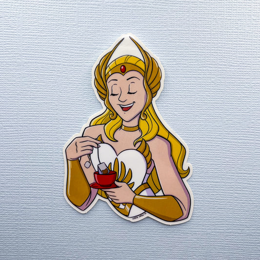 Tea-Ra Vinyl Sticker