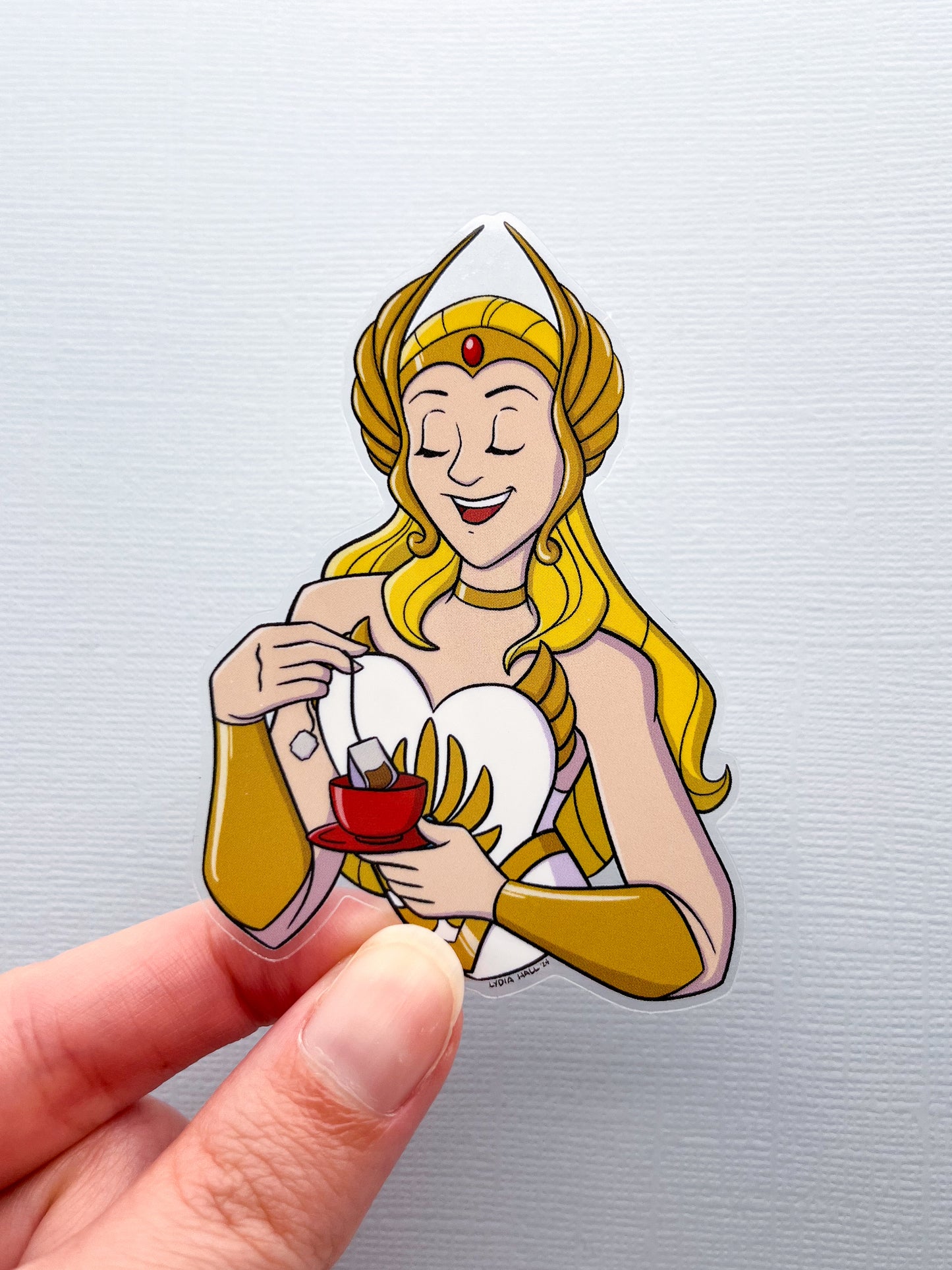 Tea-Ra Vinyl Sticker