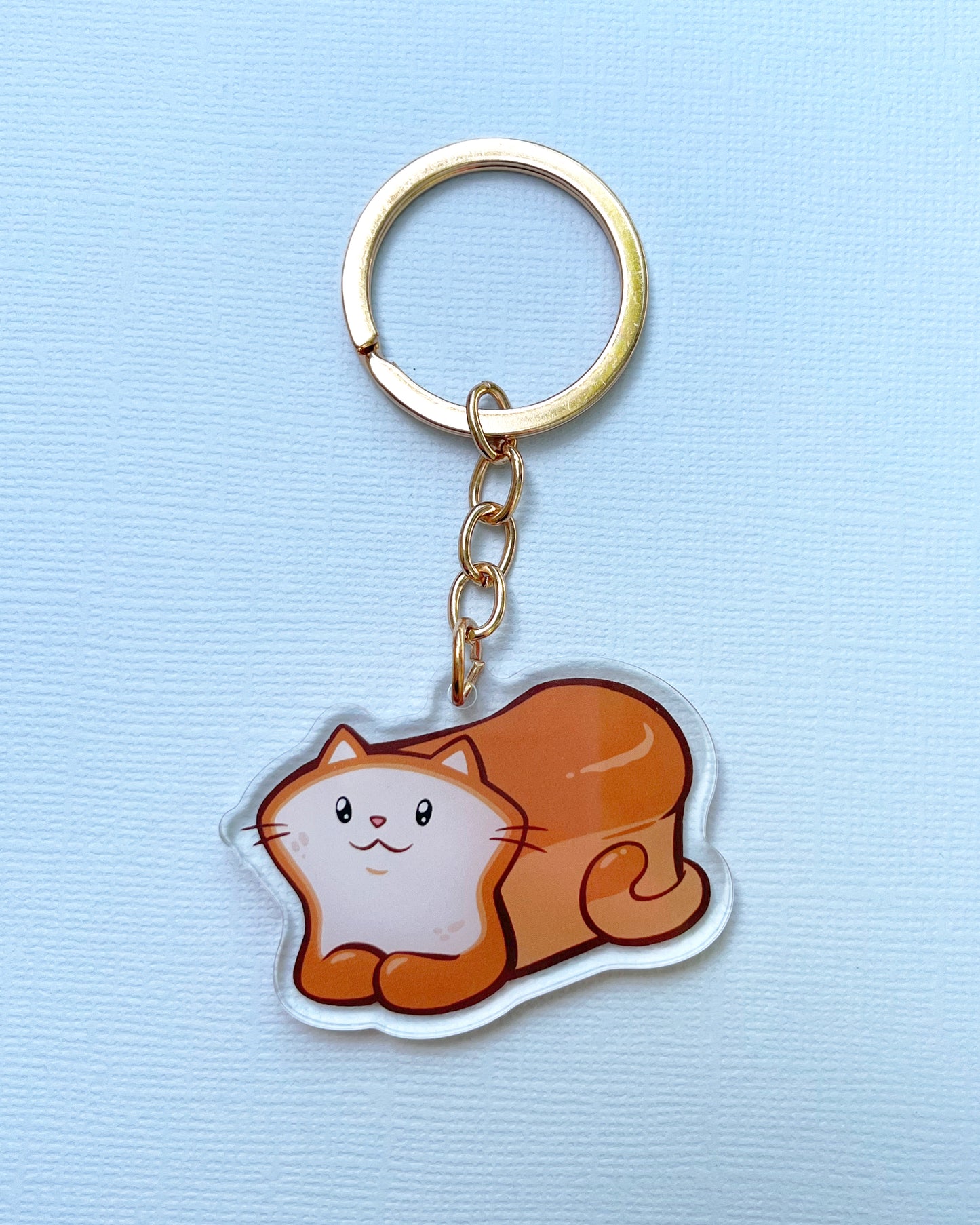 Bread Cat - Loaf Lanyard Keychain