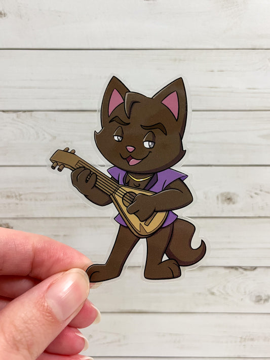 Vox Meowchina: Scanlan Vinyl Sticker