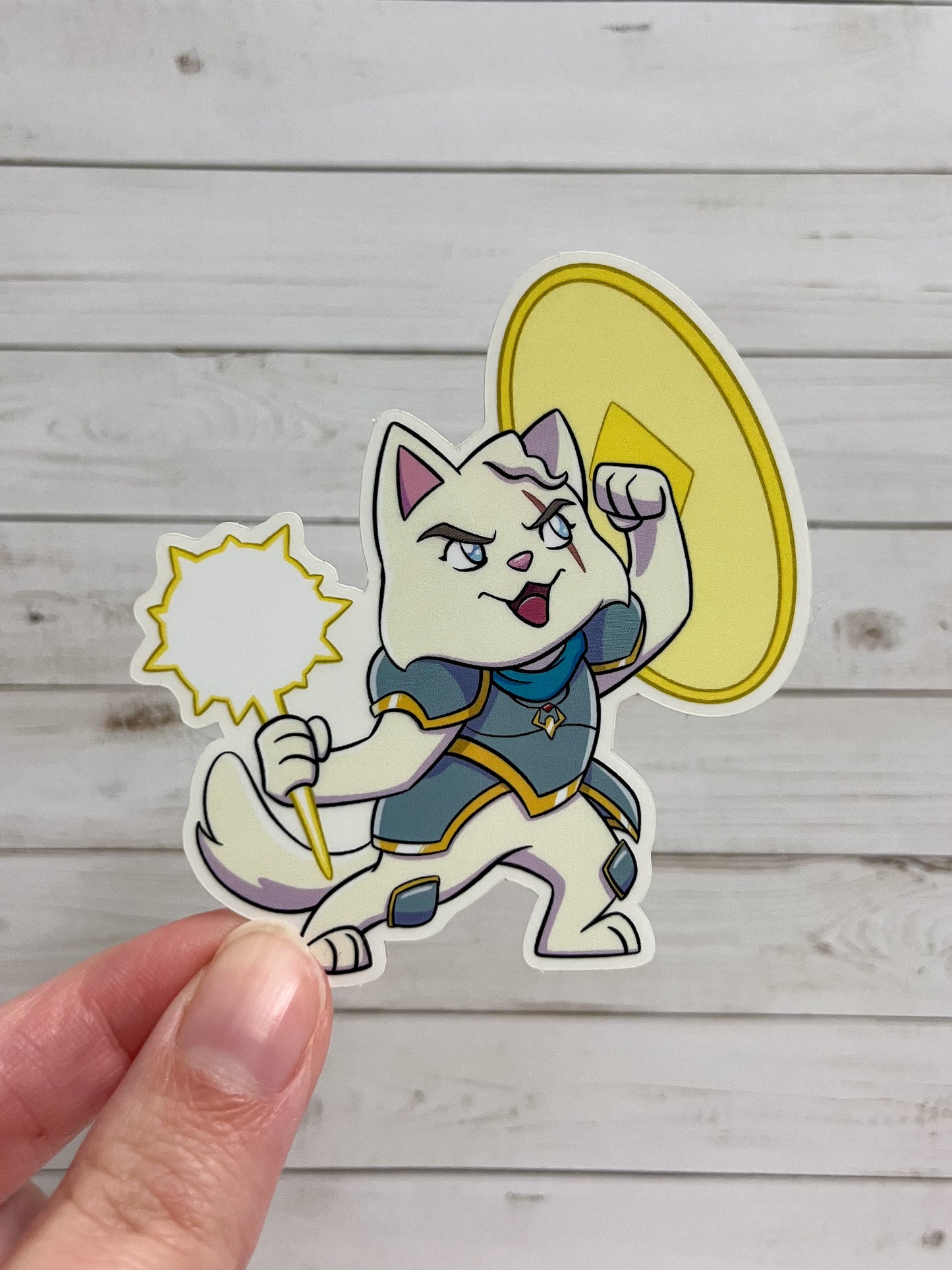 Vox Meowchina: Pike Vinyl Sticker