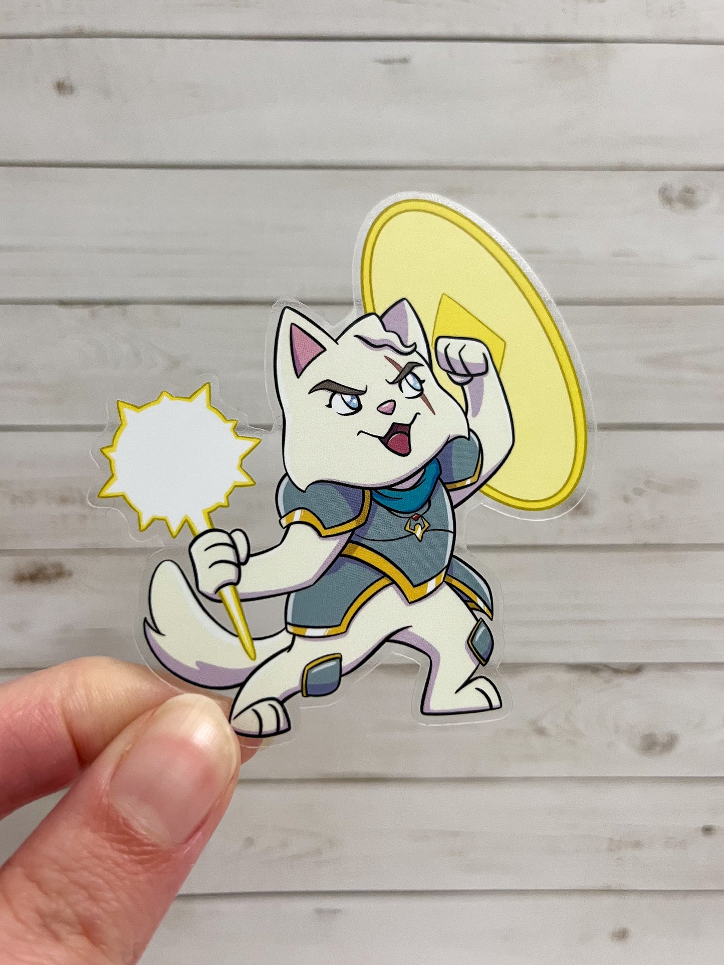 Vox Meowchina: Pike Vinyl Sticker